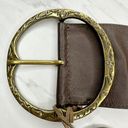 Chico's  Wide Brown Genuine Leather Boho Belt Size Medium M Womens Photo 11