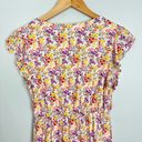 Lush Clothing Lush Keyhole Cutout Floral Mini A Line Skirt Small EUC Photo 7