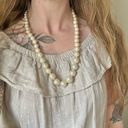 American Vintage Vintage “Friday” Pearl Small to Large Necklace 25” Chunky Statement Layering  Photo 0