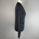 August Silk  Womens Sweater Blazer Cardigan Size M Gray Wool Blend Pockets Photo 6