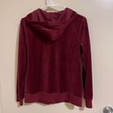 St. John’s Bay Active Women’s Burgundy Velour Track Jacket Petite (Brand New) Photo 1