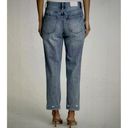 Pistola  Presley High Rise Relaxed Roller Jean Crop Length in Grand Blue Size 28 Photo 2