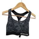 Victoria Sport  Womens Black Gray 'The Player' Sports Bra Athleisure Size Small Photo 8