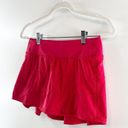 Lululemon  Pace Rival Tennis Golf Active Skirt Skort Mini Red Scarlet 4 Photo 8
