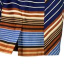 J. McLaughlin  Montecito Pencil Striped Slit Skirt Zip Clasp Close 4 Multi #2627 Photo 8