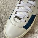 Jimmy Choo NIB  Mailibu Mix White Leather Lace-Up Sneaker Sz 8 Photo 8