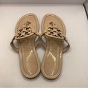 Tory Burch  Miller  Sandal  size 7 M  Seashell Pink patent leather flip flops Photo 3