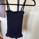 SKIMS NEW  Seamless Sculpt Strapless Shortie Bodysuit Onyx Size L Photo 7