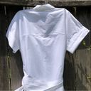 J.Crew NEW  White Cotton Shirt Dress M Photo 6