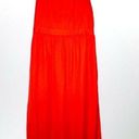 Sans Souci  Red Strappy Cut Out Side Maxi Dress Photo 0