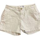 Old Navy  size 4 chino khaki pockets shorts Photo 0