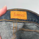 James Jeans  Women's Dry Aged Bootcut Low Rise Dark Wash Denim Blue Size 32 Photo 10