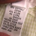 Talbots Green white gingham plaid vintage pants stretchy Photo 3