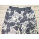 Abound  Womens Slim Fit Baggy Jogger Pants Blue Tie Dye Size Large Photo 1