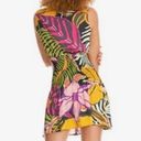 Maaji  Spotlight Colorful Tropical Print Mini Coverup Dress Photo 1