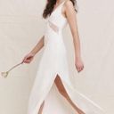 Reformation NWT  Zarrah in Ivory Lace Trim V-neck Sleeveless Maxi Dress 6 $388 Photo 11