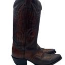 Krass&co Texas Boot  Texas Imperial Brown Leather Country Western Cowboy Boots 9 D Photo 6