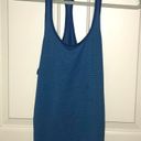 Zella Z By  Striped Work Out Tank Blue Small Photo 1