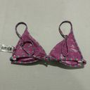 Salty Crew Seafarer Strng Rib Bikini - Orchid NWOT Photo 2