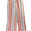 Indigo Rein Linen Striped Palazzo Pants Photo 0