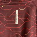 Xersion  Women’s Burgundy Mock Neck Long Sleeve Quarter-Zip Pullover Size XXL Photo 2