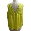 Loft  Yellow Green Crop Top Petite Size SP 39-6 Photo 1