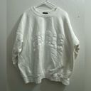 The Bar Varsity Sweatshirt White Size XL Photo 2