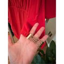 Boston Proper Slim Shape Chain Dress Heartthrob NWT Red Small. retail 119 Photo 4