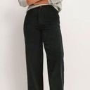 Everlane NWOT  Black High Rise Relaxed Corduroy Straight Wide Leg Pants Size 8 Photo 0