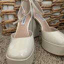 Steve Madden Cream  Platform Heels Photo 1