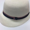 David & Young D&Y  Womens Ivory Patriotic Hat July 4th Sun Beach One Size Photo 1