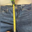 Anne Klein  Dark Blue Jeans Mid Rise Skinny Size 12 Photo 8