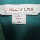 Coldwater Creek  Quilted Full Zip Women's Vest Size XL Photo 1