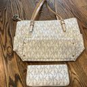 Michael Kors Tote And Matching Wallet Photo 1