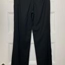 Emporio Armani Emporia Armani | Wool Blend Straight Leg Tailored Trousers in Black Size 4 Photo 9