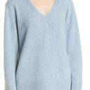 Vince NEW  Light Blue Cashmere V-neck Sweater - size small Photo 0