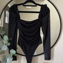 FashioNova Black Bodysuit Photo 0