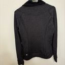 Lululemon  Think Fast Pullover size 10 Black Heathered Herringbone Photo 10