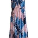 Isabel Maternity  Dress by Ingred & Isabel Paisley Patchwork Midi Maxi Size XXL Photo 0