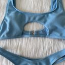 NWT Baby Blue Cutout Bikini Set Size M Photo 5
