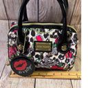 Betsey Johnson  Mini barrel Bag with handles‎ and mirror Photo 1