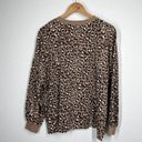 Rails  Reeves Mountain Leopard Sweatshirt Medium M Pullover Photo 4