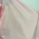 Second Skin Vintage Kiki Pale Pink Nylon  3/4 Sleeve Robe Photo 9