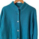 Herman Geist Vintage  Hunter Green Wool Cardigan Sweater Photo 2