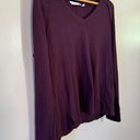 Calvin Klein Jeans Plum  Waffle Knit Top Size M EUC Photo 2