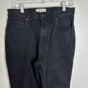 Everlane Women's  Size 28 Crop Black High Rise Original Cheeky Jean Photo 1