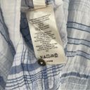 Pilcro and the Letterpress  Tunic Dress Coverup Blue Plaid Gauzy Light SZ Large Photo 11