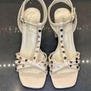 Marc Fisher Marc Fischer-STUDDED BLOCK HEEL SANDAL IN LNALL/278 Photo 6