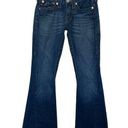 True Religion  Joey Flared Jeans Womens 26 Blue Low Rise Y2K Denim Western Photo 0