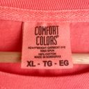 New Comfort Colors Short Sleeve Anxiety Graphic T-Shirt Salmon Color Size XL Photo 8